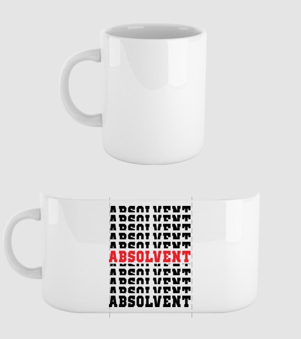 absolvent 2022 model alb pe tricou