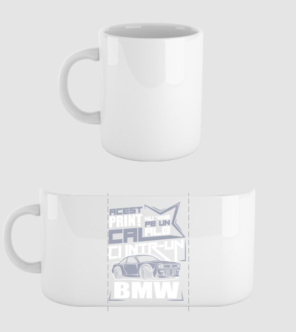 Acest prinț nu vine pe un cal alb, ci într-un BMW model alb pe tricou