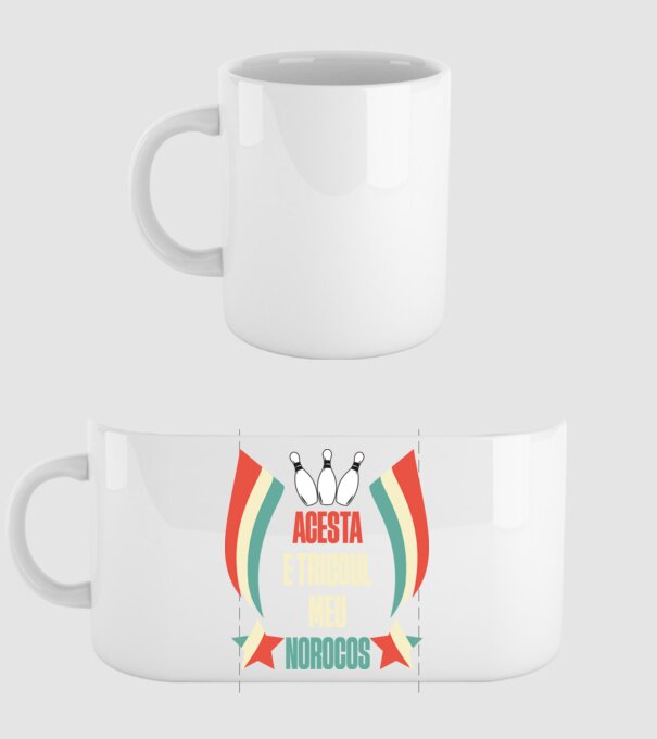 acesta e tricoul meu norocos model alb pe tricou