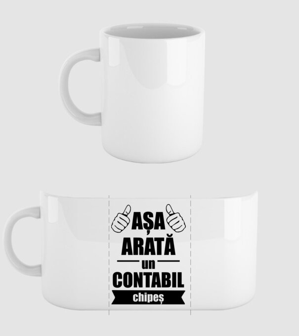 așa arată un contabil chipeș model alb pe tricou