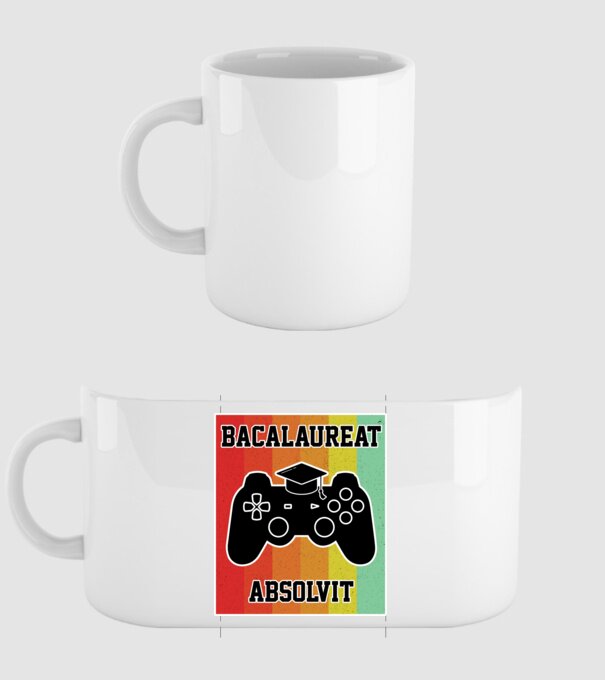 bacalaureat absolvit model alb pe tricou
