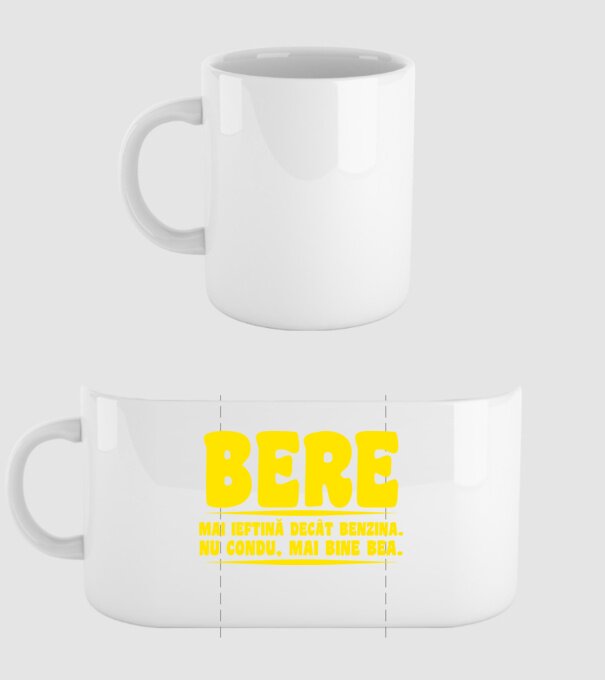 bere: mai ieftină decât benzina. nu condu, mai bine bea. model alb pe tricou