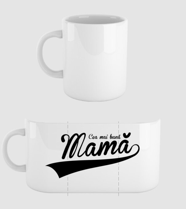 Cea mai bună mamă model alb pe tricou