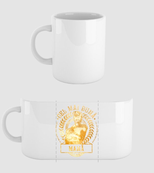 Cea mai bună mamă model alb pe tricou