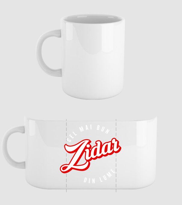Cel mai bun ZIDAR din lume model alb pe tricou