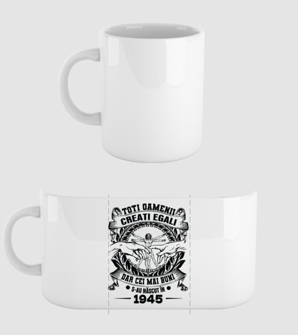 Da Vinci 80 1945 model alb pe tricou