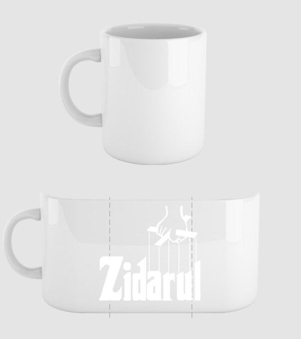 Zidarul model alb pe tricou
