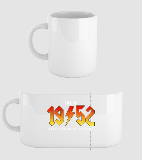 Iulie - 1952 - nașterea unei legende model alb pe tricou