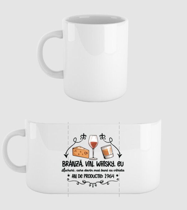 Lucruri, care devin mai buni cu vârsta 1964 60 de ani model alb pe tricou