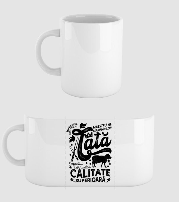 Împăratul grătarului, maestru al marinărilor, expertul cărnurilor - tată - Calitate superioară model alb pe tricou