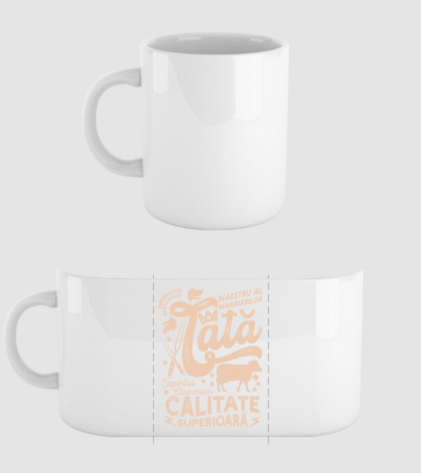 Împăratul grătarului, maestru al marinărilor, expertul cărnurilor - tată - Calitate superioară model alb pe tricou