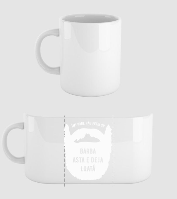îmi pare rău fetelor, barba asta e deja luată model alb pe tricou