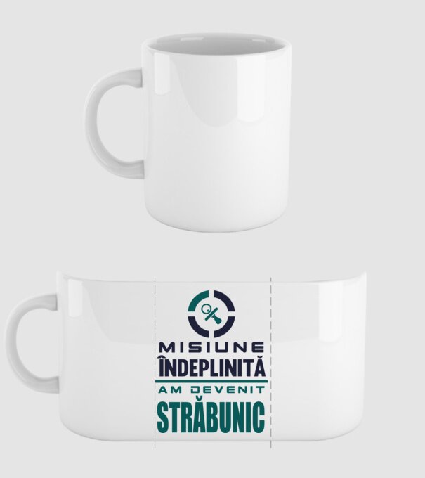 misiune îndeplinită - am devenit străbunic model alb pe tricou