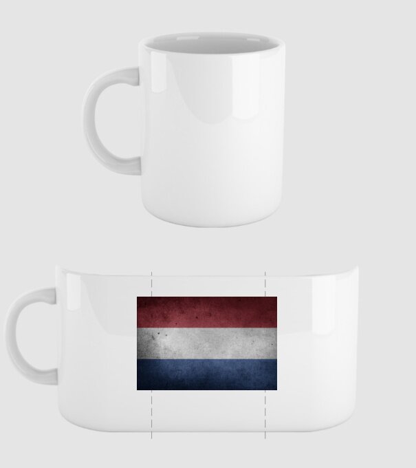 NETHERLANDS model alb pe tricou