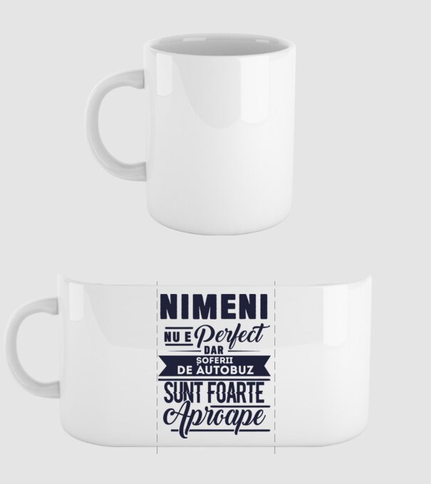 Nimeni nu e perfect, dar șoferii de autobuz sunt foarte aproape model alb pe tricou
