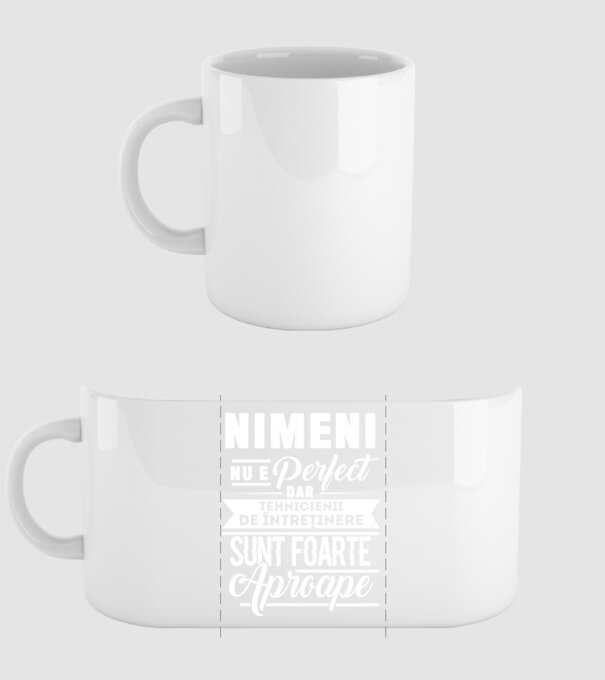 Nimeni nu e perfect, dar tehnicienii de întreținere sunt foarte aproape model alb pe tricou