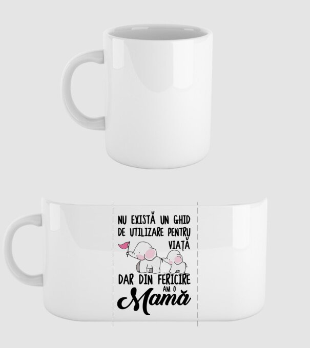 Nu există un ghid de utilizare pentru viață, dar din fericire am o mamă model alb pe tricou
