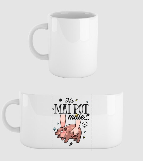 Nu mai pot muie... model alb pe tricou