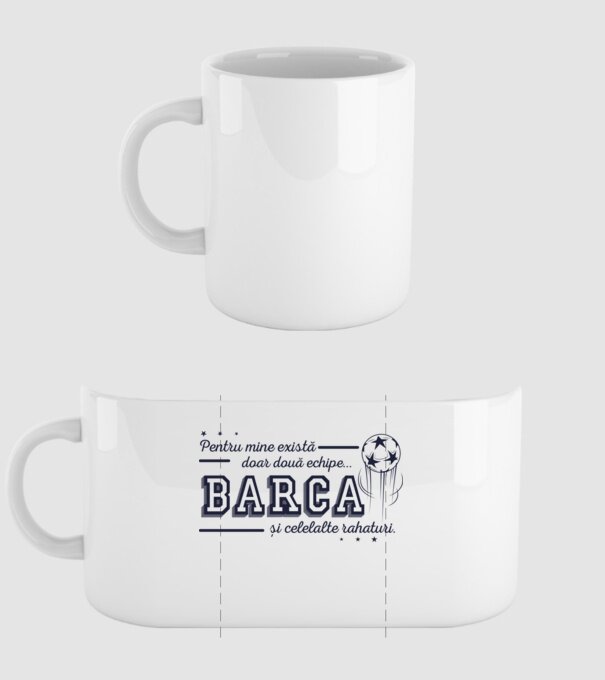 Pentru mine există doar două echipe, Barca și celelalte rahaturi model alb pe tricou