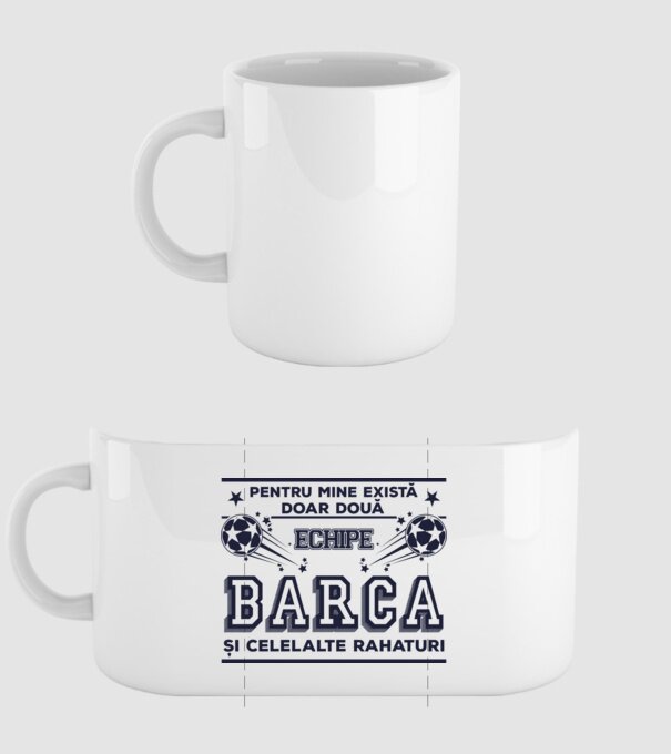 Pentru mine există doar două echipe, Barca și celelalte rahaturi model alb pe tricou