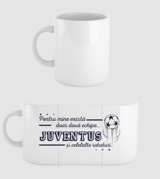Pentru mine există doar două echipe, Juventus și celelalte rahaturi model alb pe tricou