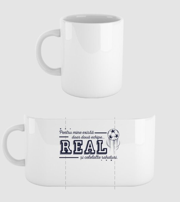 Pentru mine există doar două echipe, Real și celelalte rahaturi model alb pe tricou