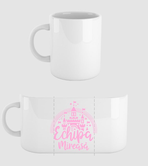 Prinţesă mireasă model alb pe tricou