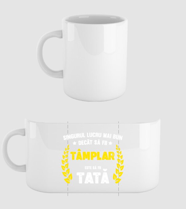 Singurul lucru mai bun decât să fii tâmplar este să fii tată model alb pe tricou