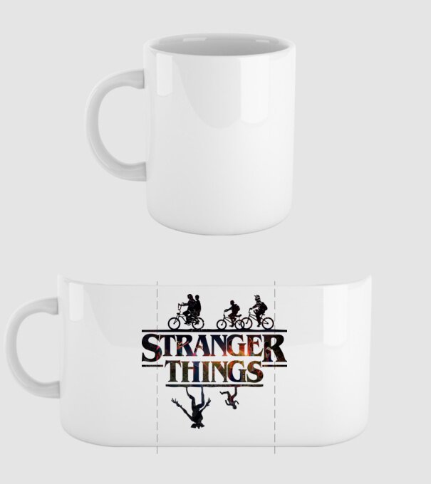 stranger things quote poster model alb pe tricou