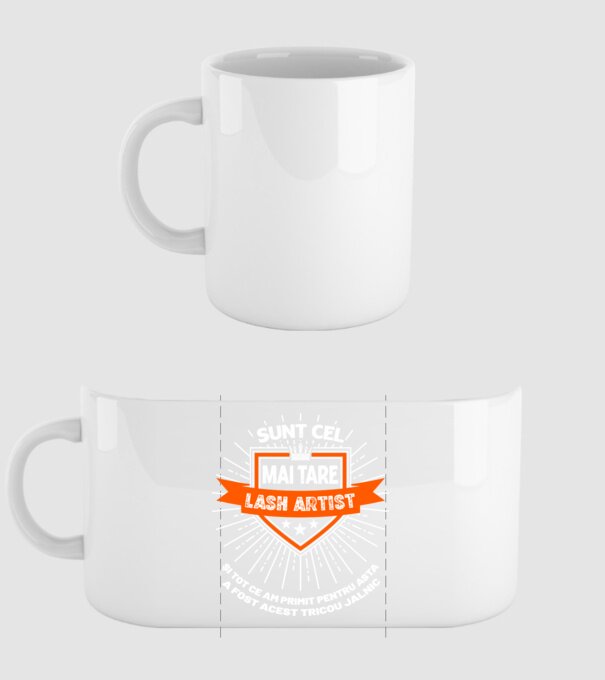 Sunt cel mai tare lash artist și tot ce am primit pentru asta a fost acest tricou jalnic model alb pe tricou