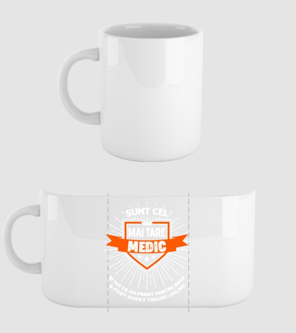 Sunt cel mai tare medic și tot ce am primit pentru asta a fost acest tricou jalnic model alb pe tricou