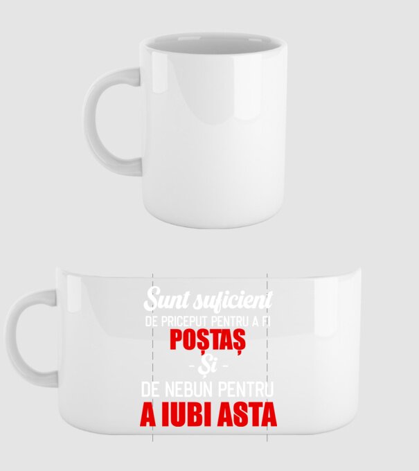 sunt suficient de priceput pentru a fi un super poștaș și suficient de nebun pentru a iubi asta model alb pe tricou