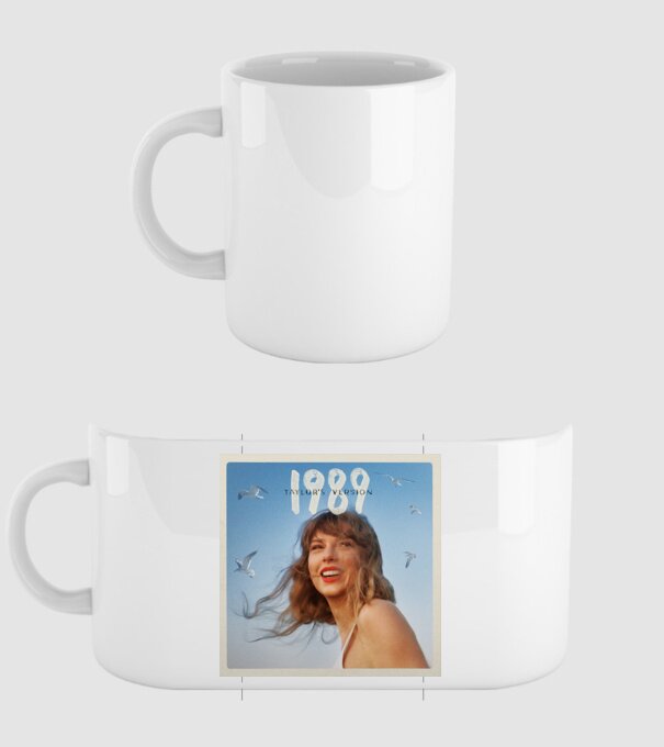 Taylor Swift cover model alb pe tricou