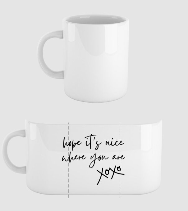 Taylor Swift hope its nice where you are model alb pe tricou