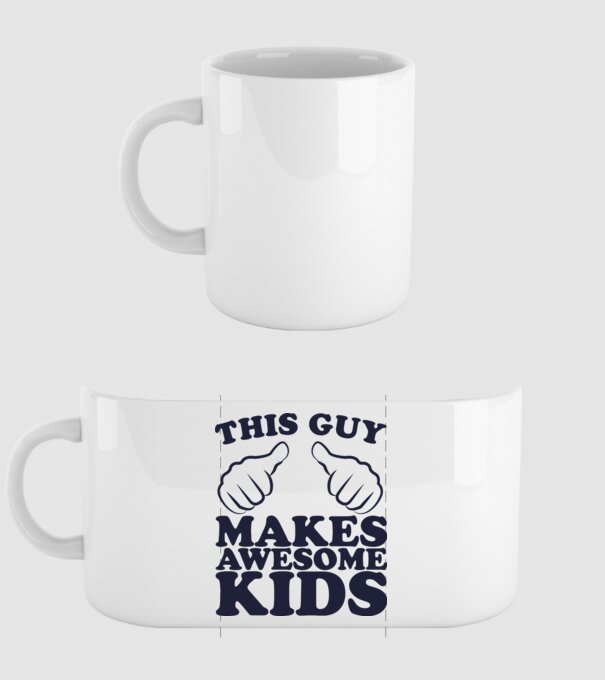 this guy makes awesome kids model alb pe tricou