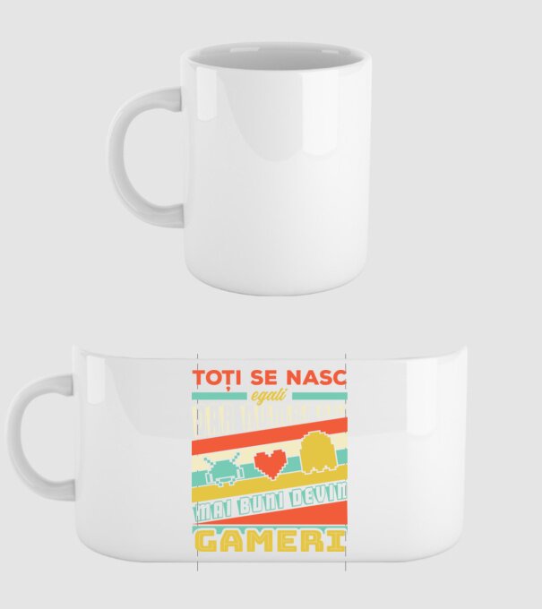 toți se nasc egali, dar numai cei mai buni devin gameri model alb pe tricou
