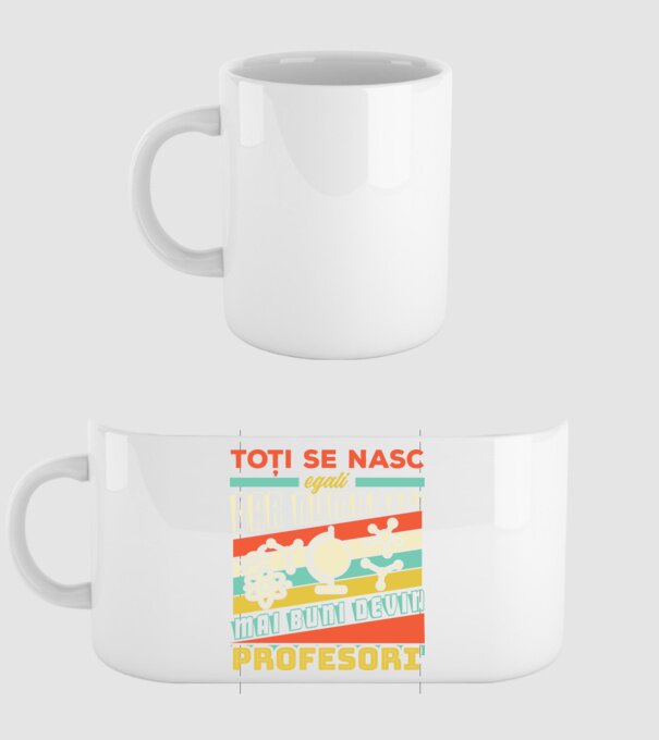 toți se nasc egali, dar numai cei mai buni devin profesori model alb pe tricou