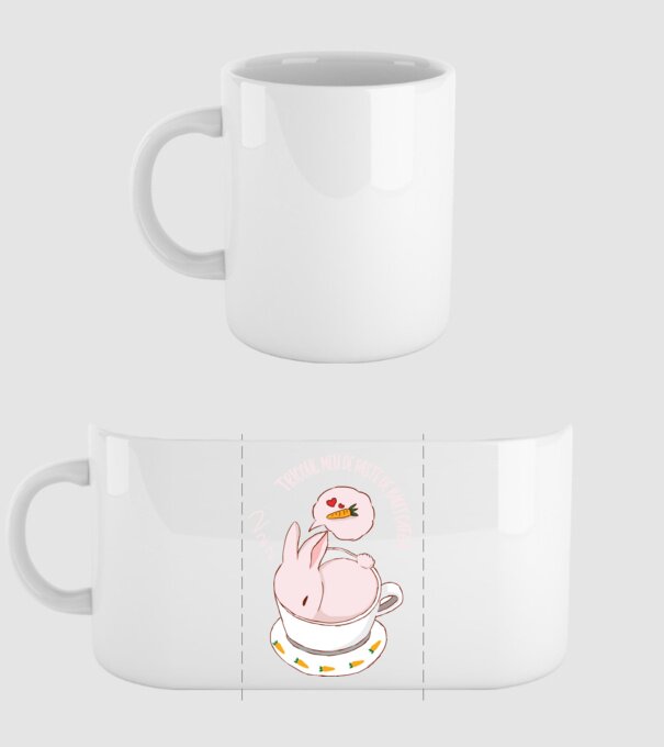 tricoul meu de Paște de băut cafea model alb pe tricou
