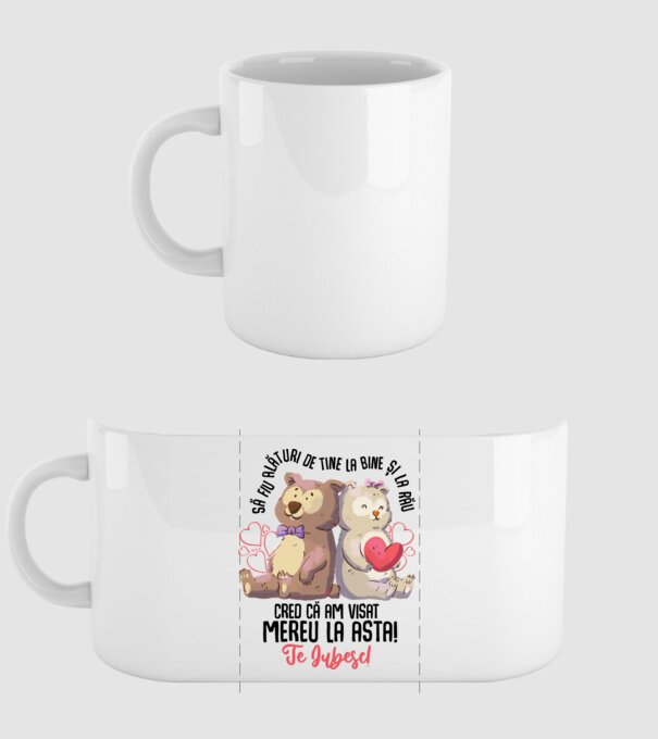 Valentine_Să fiu alături de tine la bine și la rău, cred că am visat mereu la asta model alb pe tricou