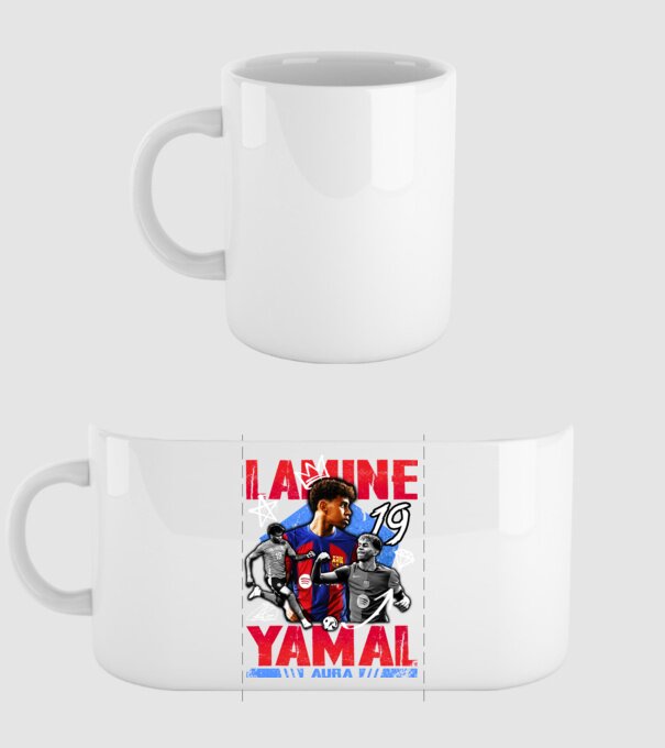 Yamal tribute model alb pe tricou