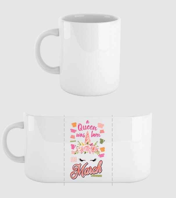 A queen was born in MÁRCIUS model alb pe tricou