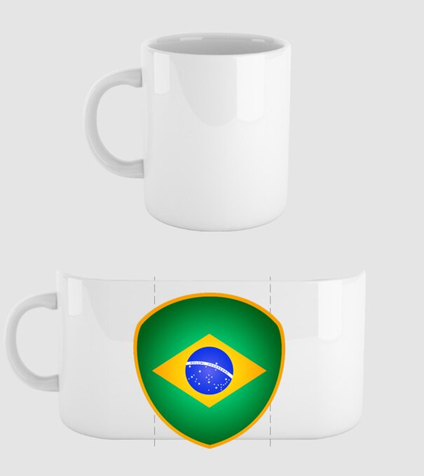 BRA-jabulani-flag model alb pe tricou