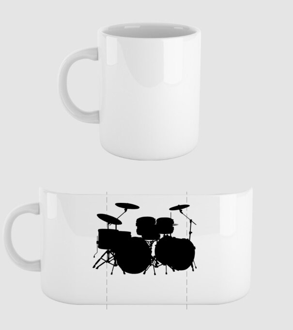 drum model alb pe tricou