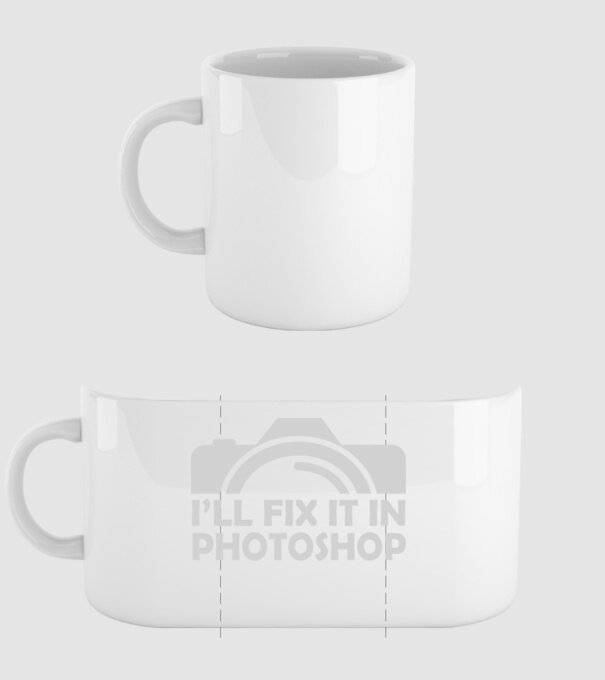 Fix in PS model alb pe tricou