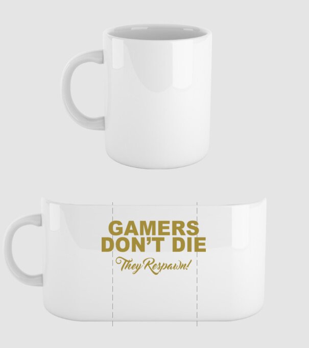 'Gamers don''t lie' model alb pe tricou