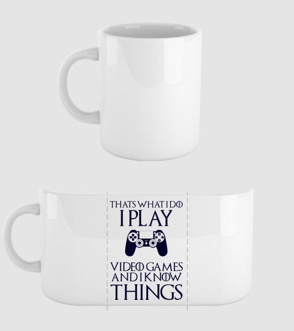 Gaming of Thrones model alb pe tricou