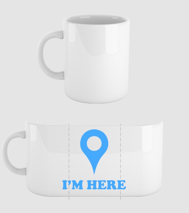Google hike model alb pe tricou
