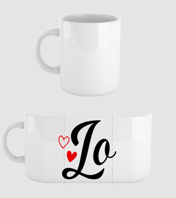 Cuplu LOVE model alb pe tricou