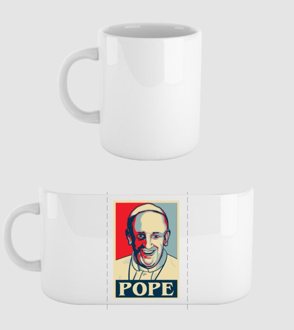Poster Papa model alb pe tricou