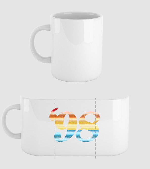 Retro Birthday 1998 model alb pe tricou